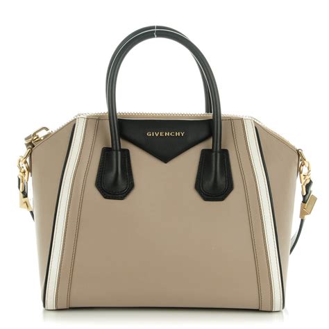 givenchy small antigona beige black tri color satchel|givenchy antigona for women.